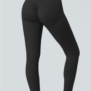 HALARA UltraSculpt™ High Waisted Ruched Tummy Control Butt Lifting leggings L